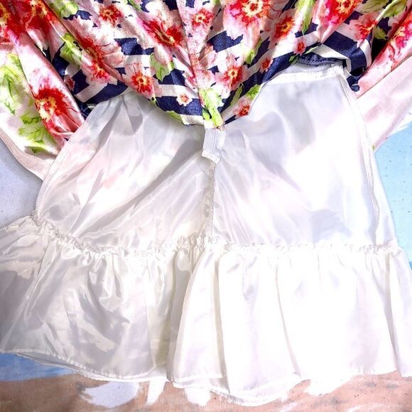 NWOT Girls Size 6 Bonnie Jean Sleeveless Floral Dress - Picture 8 of 9